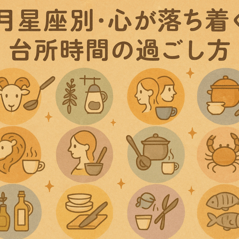 ホロスコープ　星読み　月星座　占い